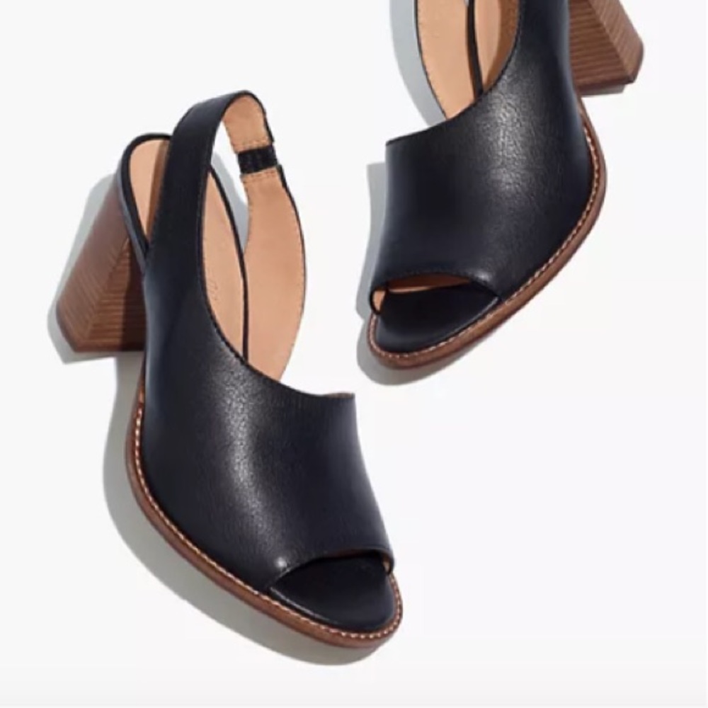 Madewell Katerina Sling-back Sandal in Black